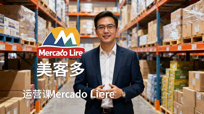 2025美客多Mercado Libre运营课：账号注册/产品上传/促销活动/自发货模式-摇钱述