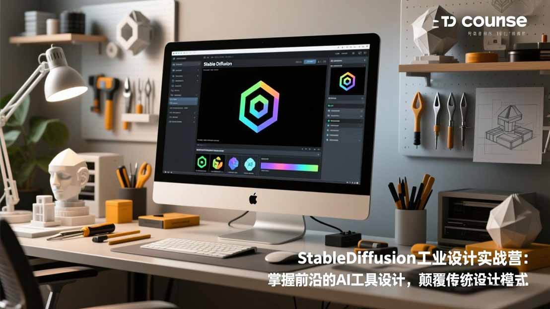 StableDiffusion工业设计实战营：掌握前沿的AI工具设计，颠覆传统设计模式-摇钱述