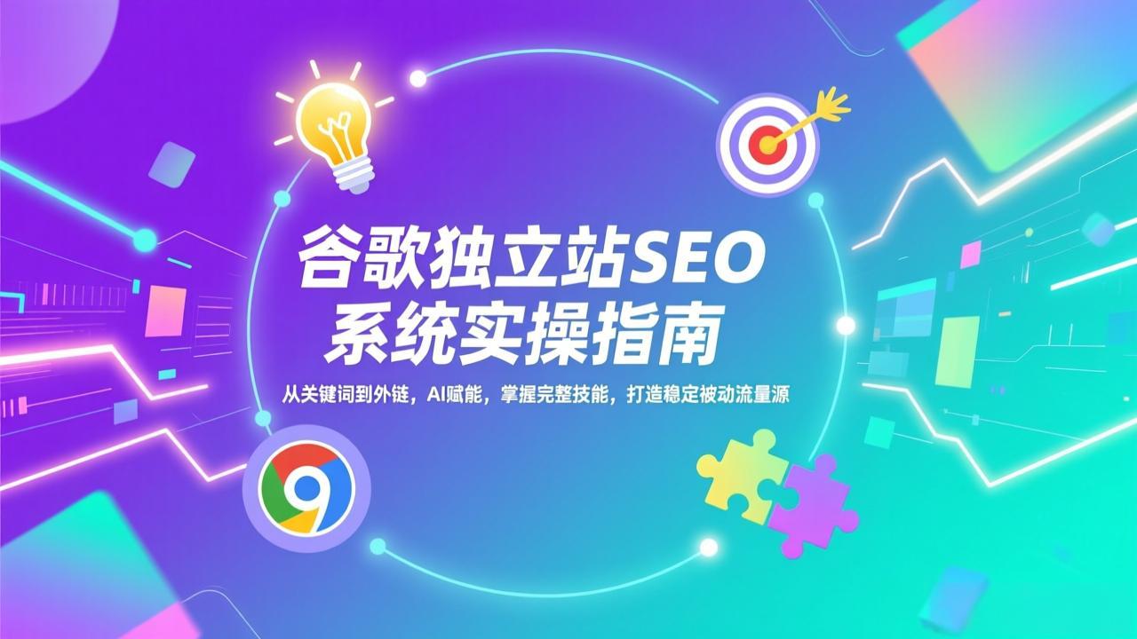 谷歌独立站SEO系统实操(更新-摇钱述